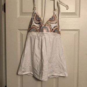 SOLD. ⭐️push-up halter tops.  NEVER WORN.